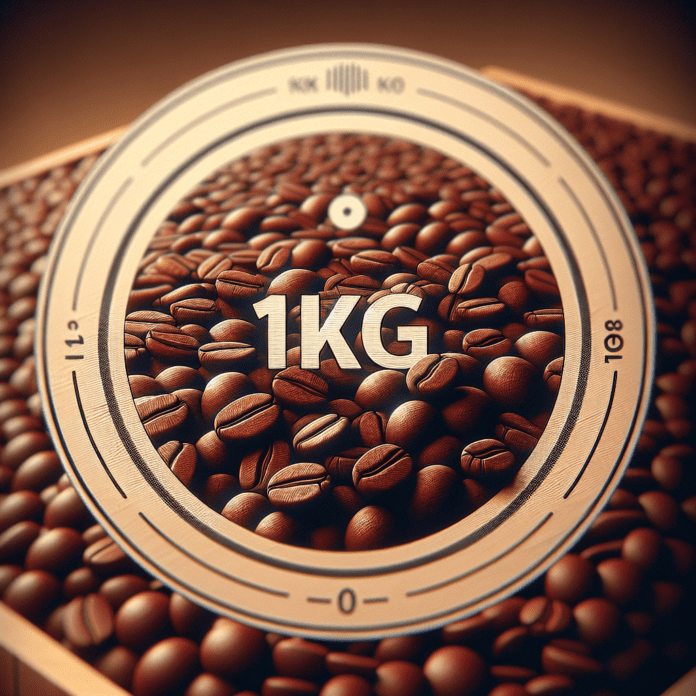 zrnková káva 1kg