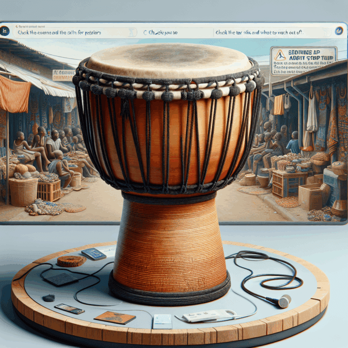 Bubon djembe druhá ruka