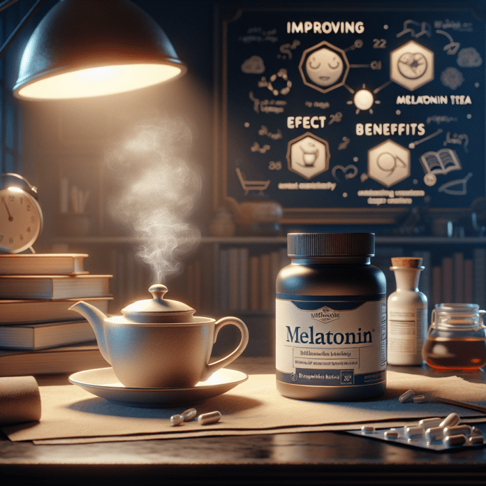 caj s melatoninom