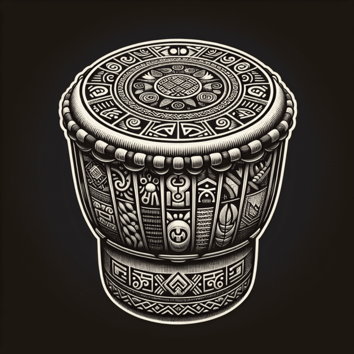 Profesionálny djembe bubon