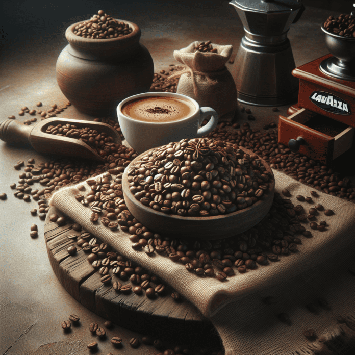 zrnková káva lavazza