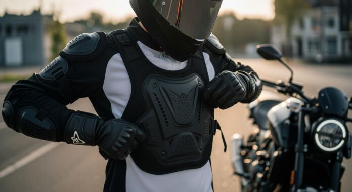 Chránič chrbta na motocykel Turtle: Prehľad funkcií a bezpečnosti