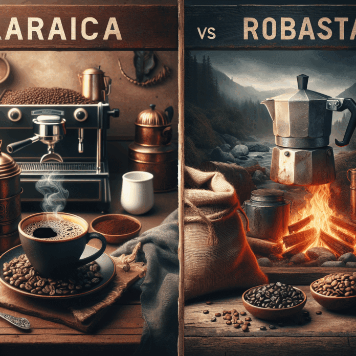 arabika vs robusta – rozdiel v chuti