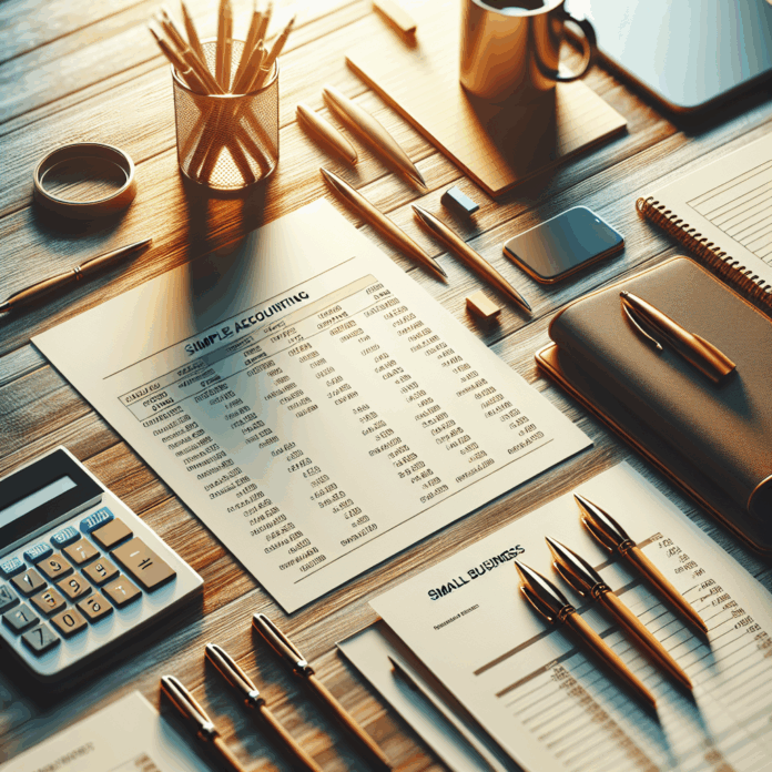 jednoduché účtovníctvo