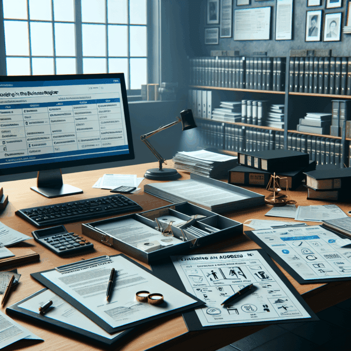 zmena adresy v obchodnom registri