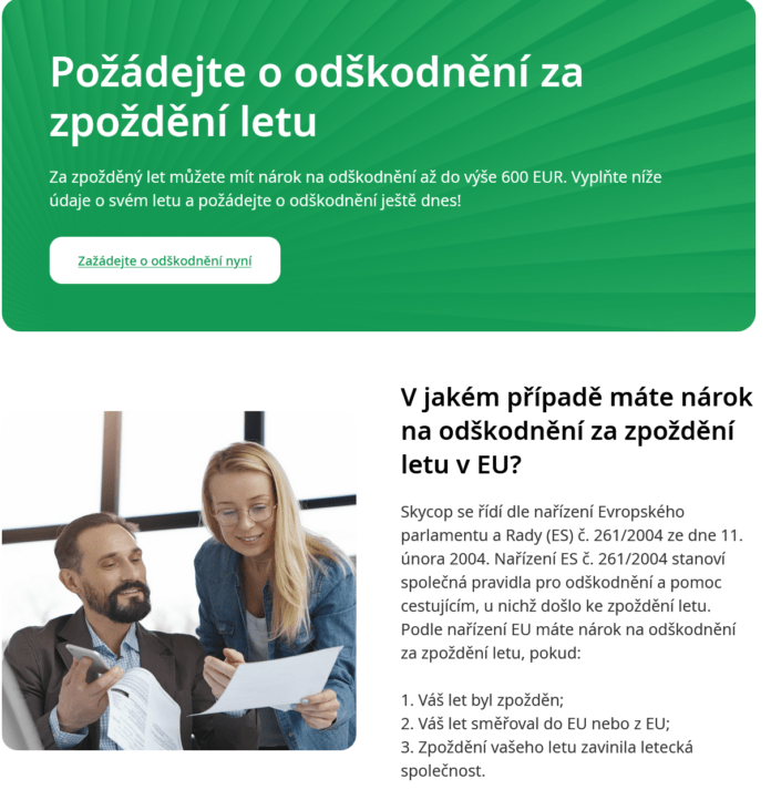 Kompenzace za zrušený let podle EU261: Jaká máte práva v rámci Evropské unie